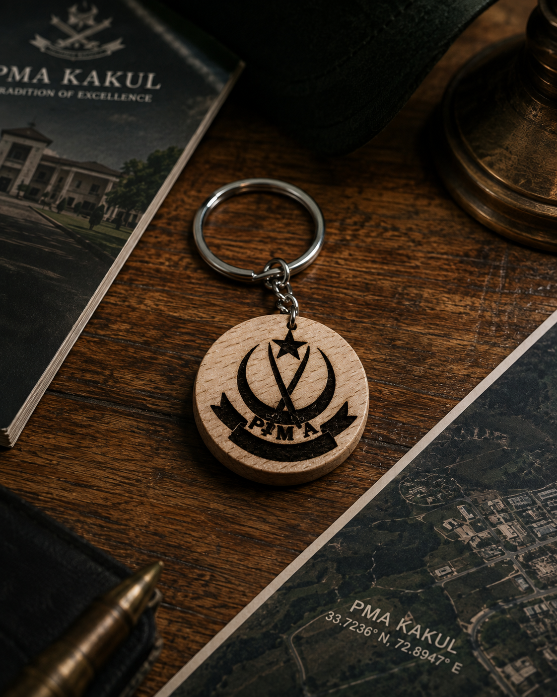 PMA - Wooden Key Chains