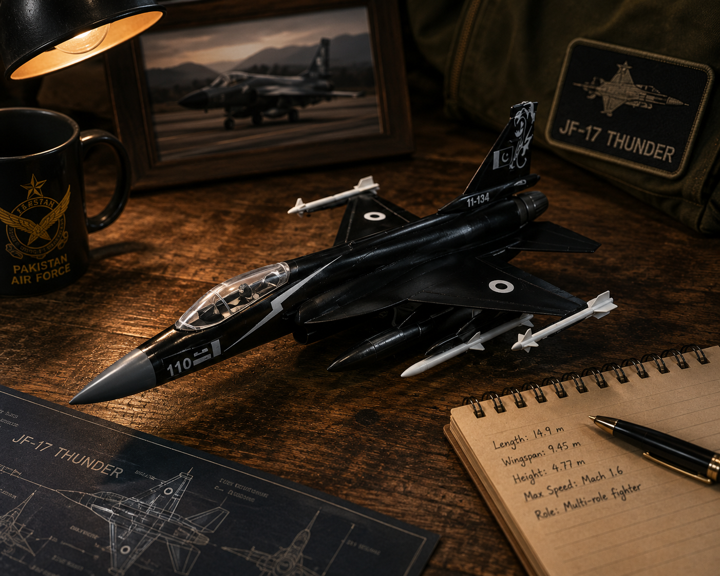 JF-17 Stealth Theme (Black) - Aircraft
