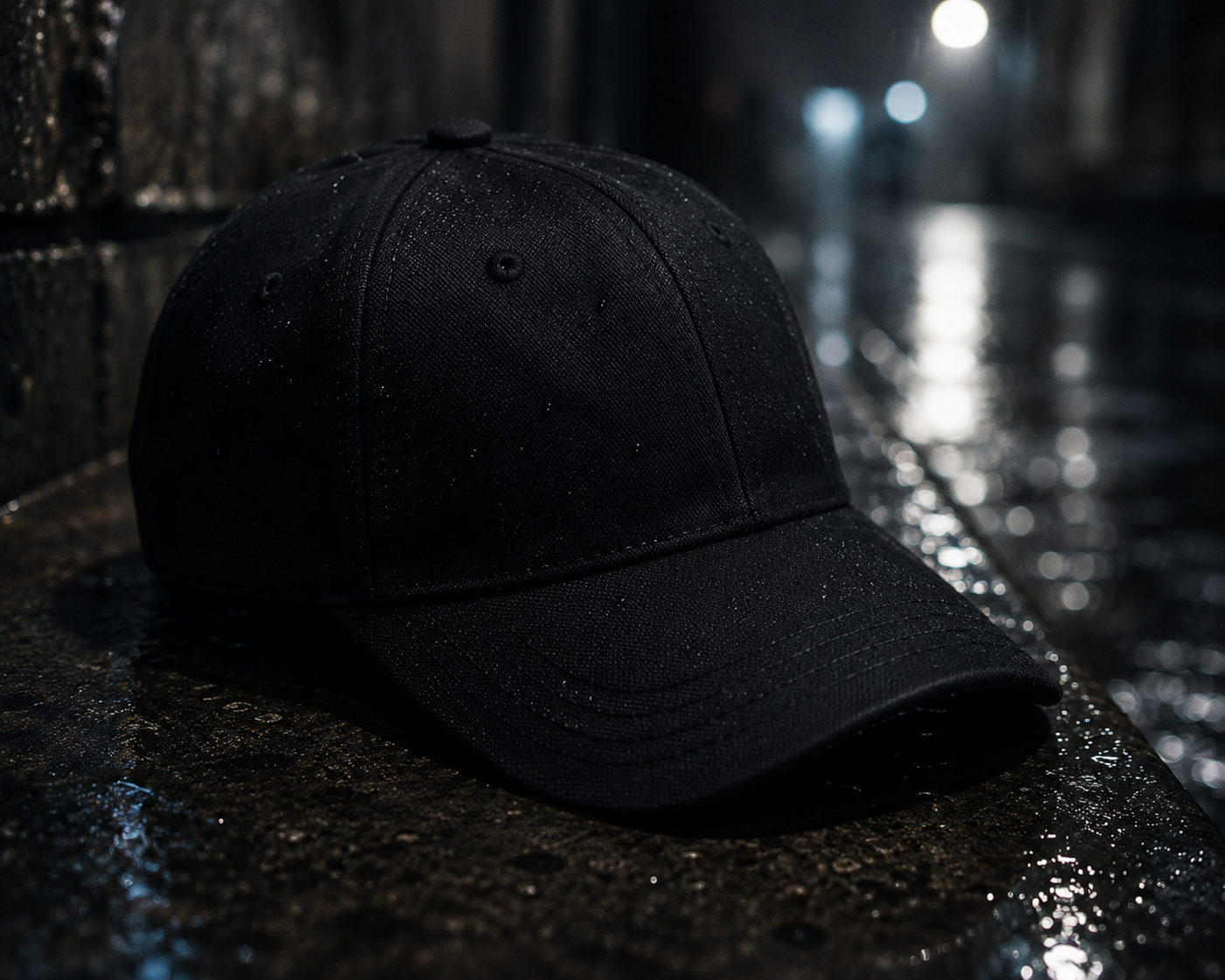 Plain Black - Caps