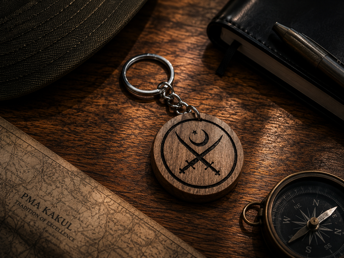 Army - Wooden Key Chains