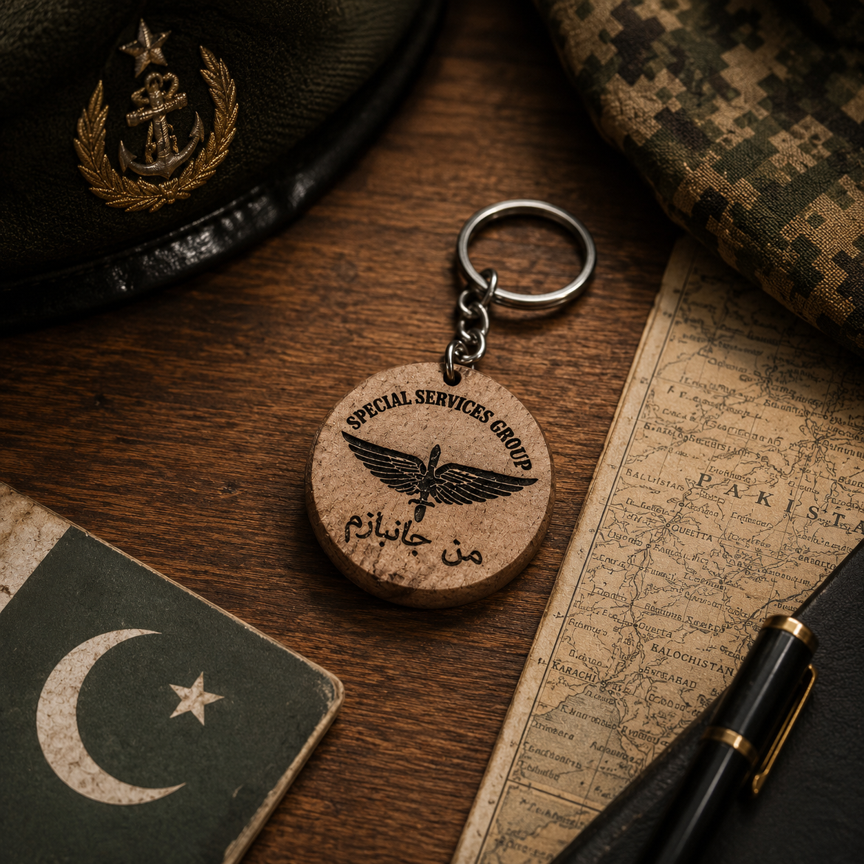 Manjabazam - Wooden Key Chains