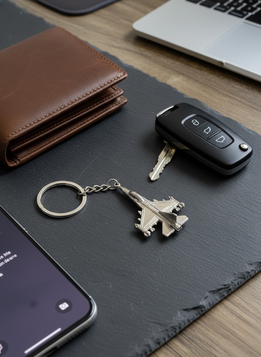 F-16 - Metal Keychains