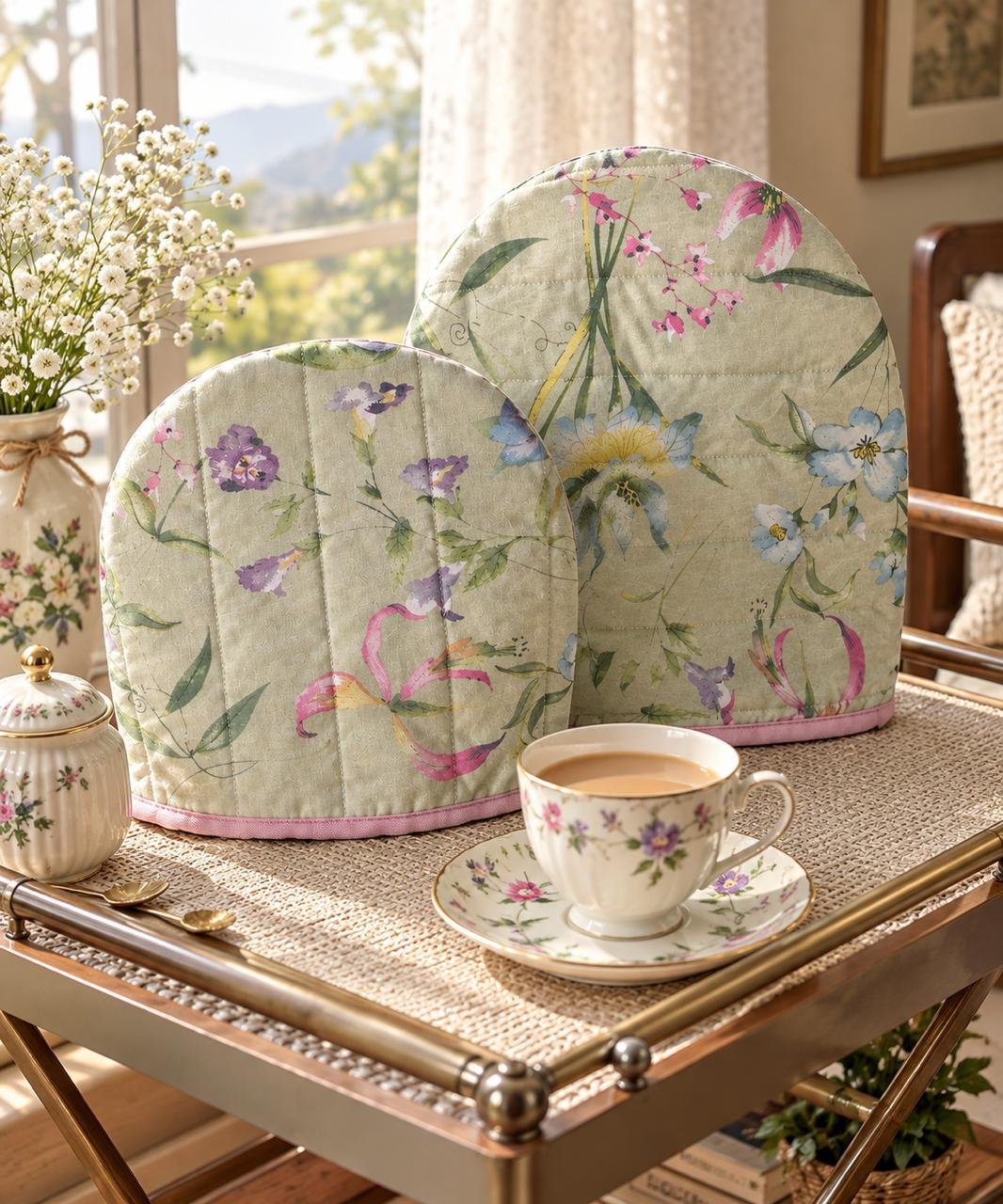 Minimalist Ceramic Tea Cozy Set