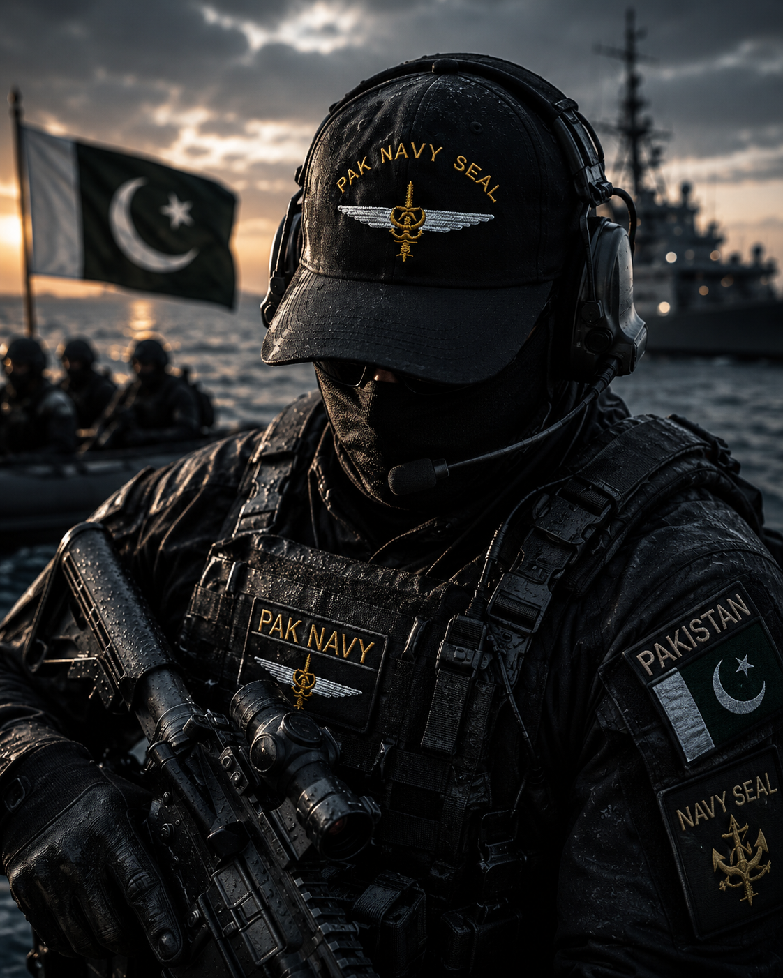 Pak Navy Seal - Caps
