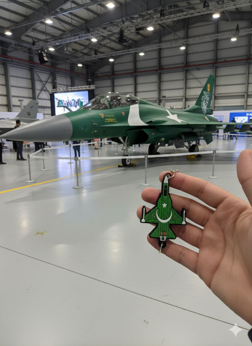 JF-17 Pak Flag - PVC Keychains